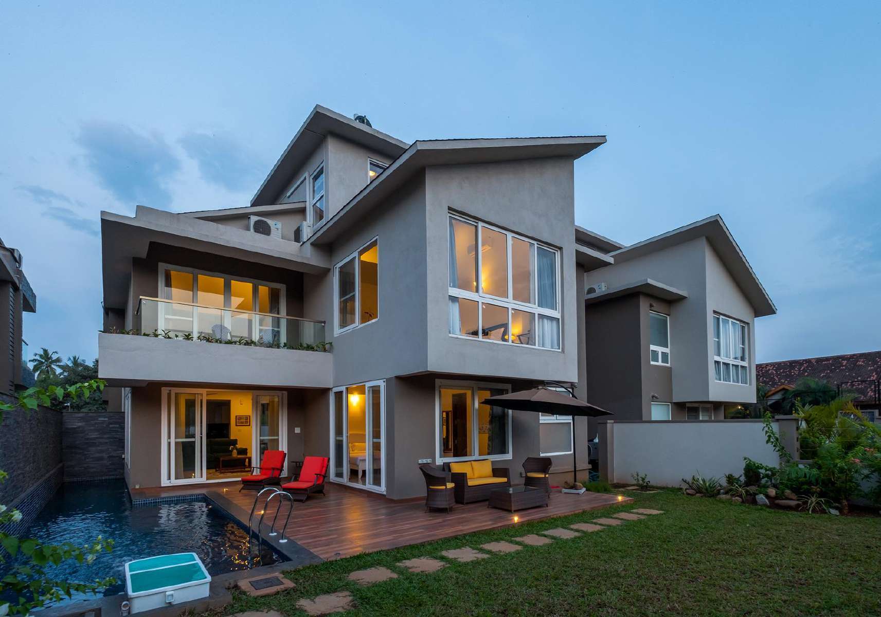 4 BHK Private Pool Villa in Vagator, North Goa, Goa