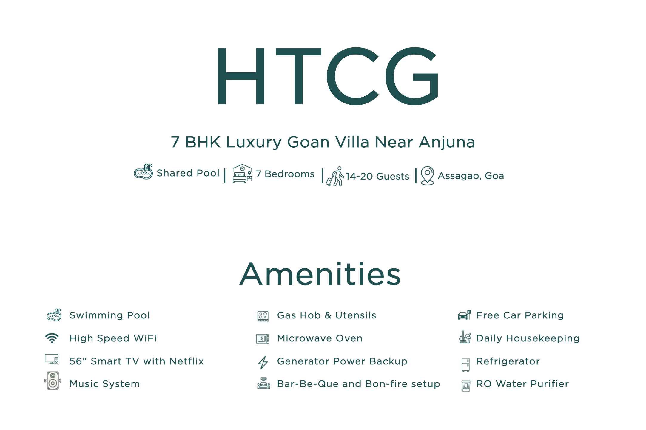 7 BHK Villa in Assagao, North Goa, Goa
